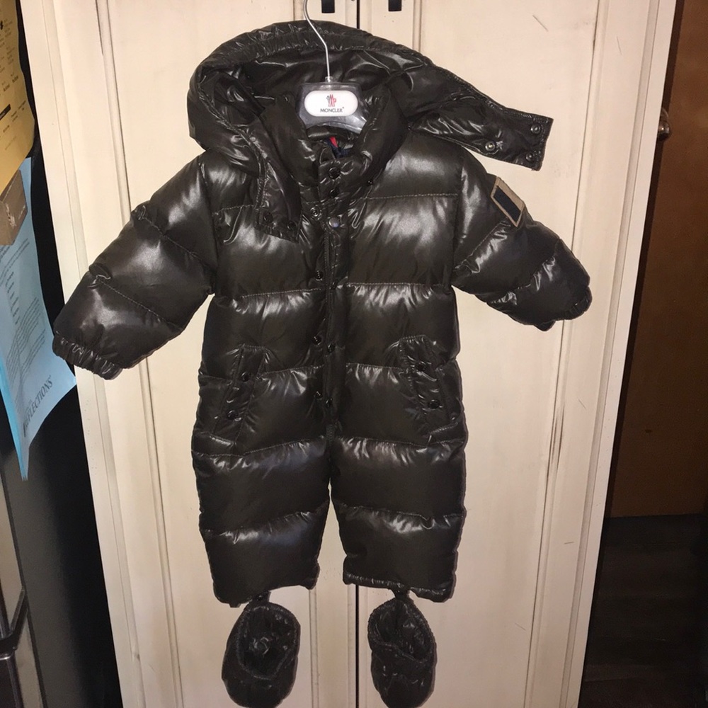 MONCLER Pervance Quilted Down Snowsuit